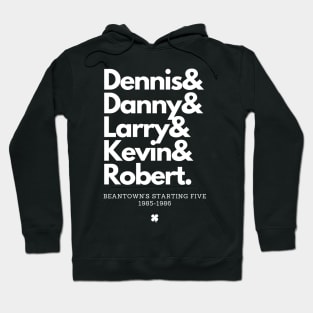 1985-1986 Boston's Starting Five! Hoodie